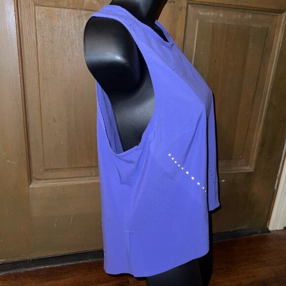 Lululemon Athletica Swift Ventilated Purple Indigo Tank Top Size 8 - Picture 2 of 13